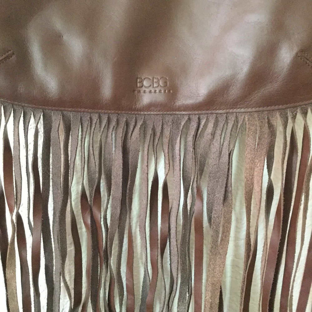 bcbgmaxazria fringe bag - Picture 4 of 6